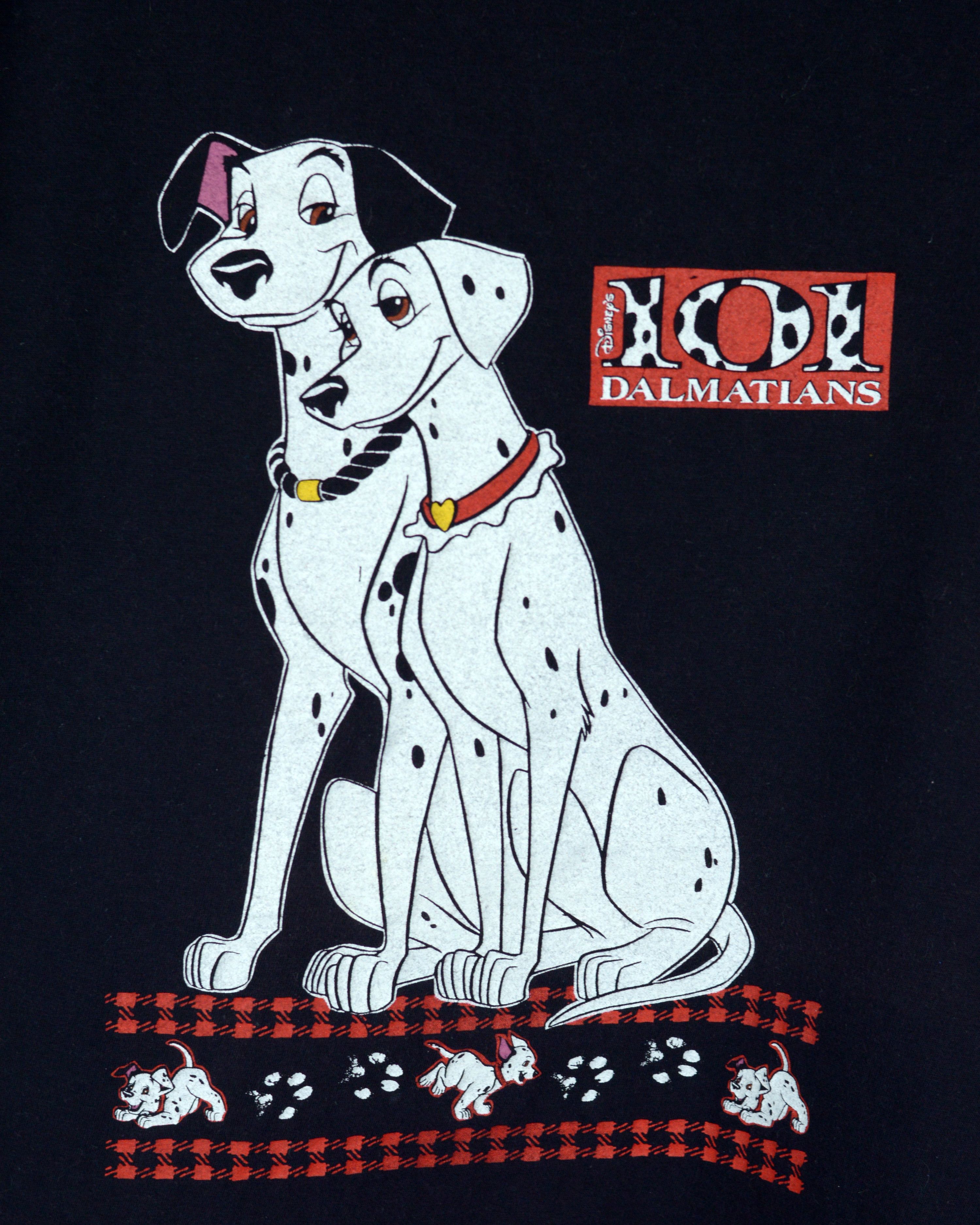 Vintage Vintage 101 Dalmatians 1996 promo t shirt Size US M / EU 48-50 / 2 - 2 Thumbnail