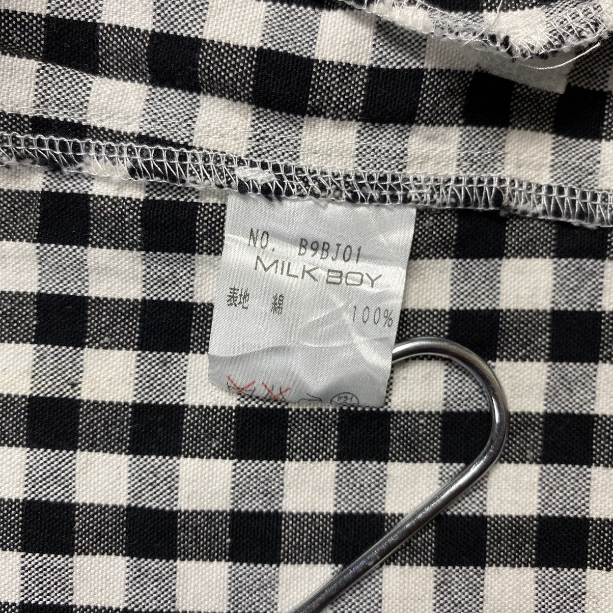 Japanese Brand Milk boy plaid biker jacket Size US S / EU 44-46 / 1 - 11 Thumbnail