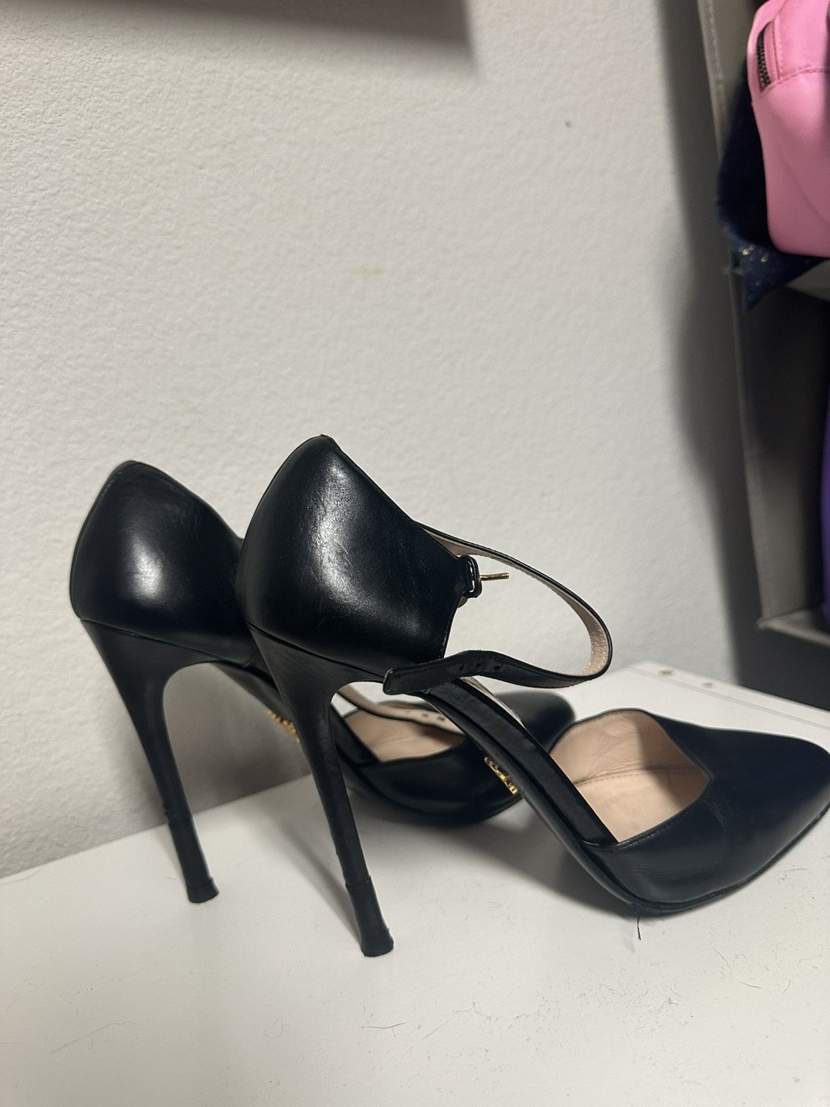 Prada Prada Vintage Heels Size US 8 / IT 38 - 2 Thumbnail