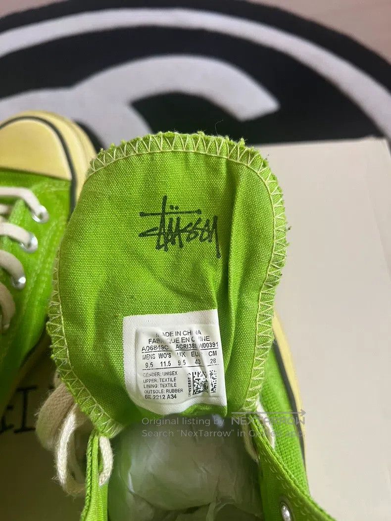 Our Legacy Our Legacy Lizard Green High Heel Canvas Shoes Size US 10 / EU 43 - 5 Thumbnail