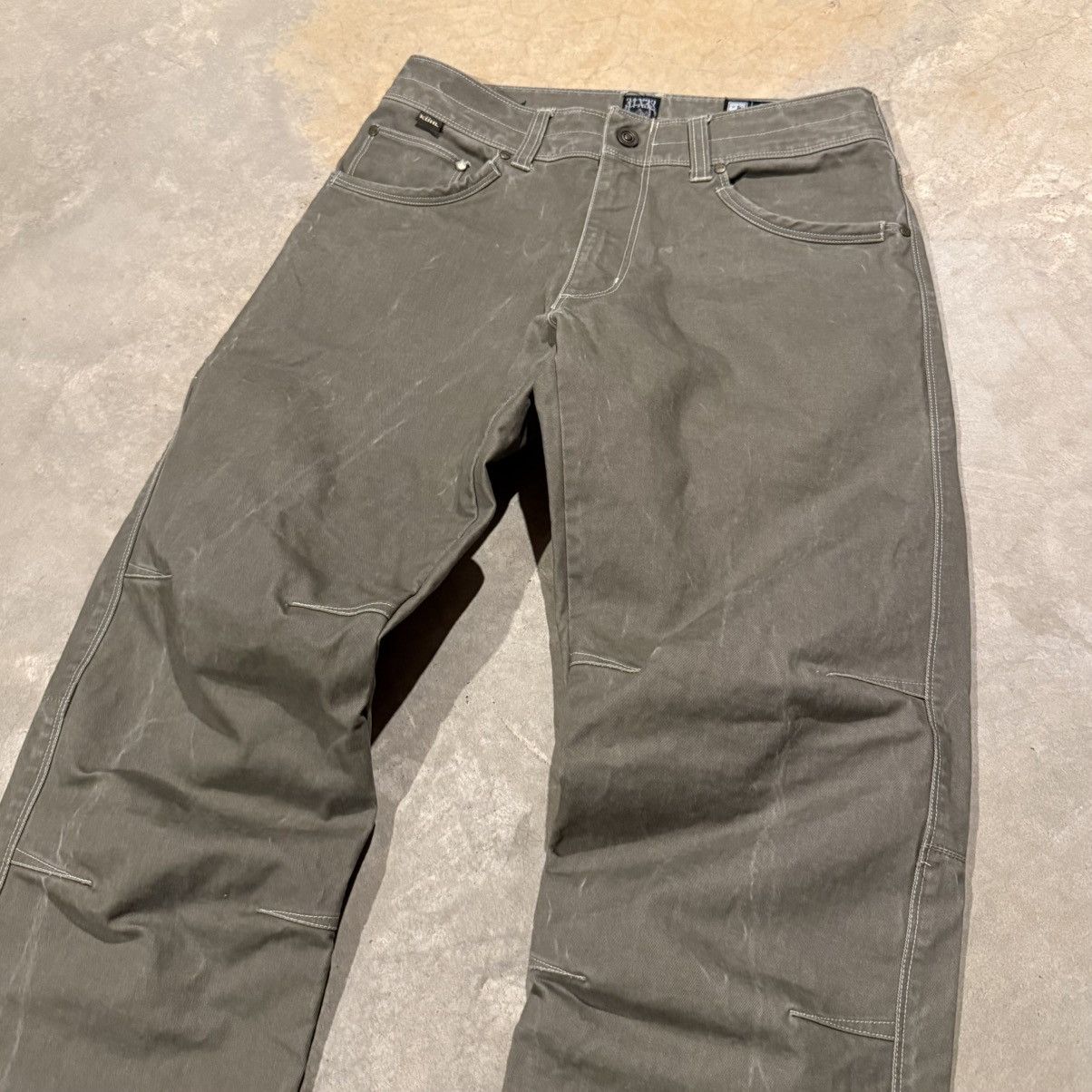Kuhl Kuhl Vintage Patina Dye Faded Rydr Hiking Pants Gorpcore Size US 31 - 3 Thumbnail