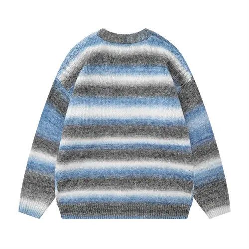 Designer × Japanese Brand striped cardigan sweater Size S / US 4 / IT 40 - 2 Thumbnail