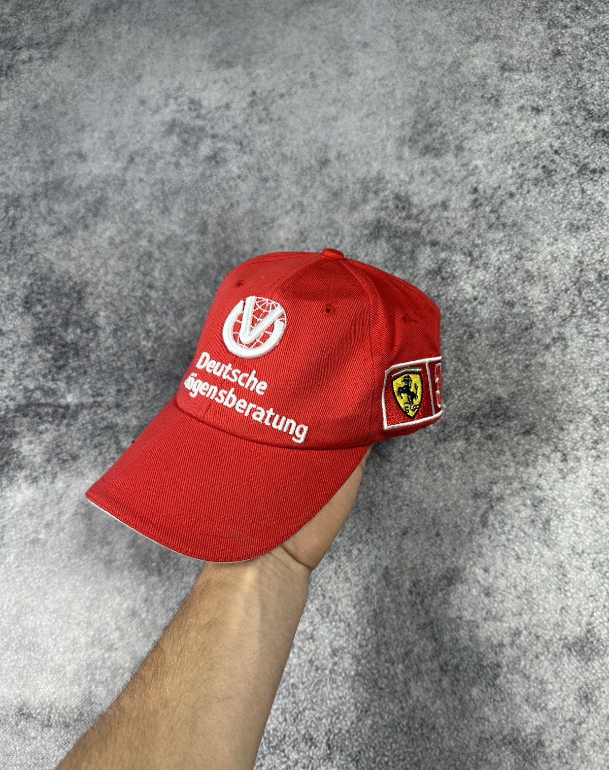 Ferrari Vintage Ferrari Baseball Cap Hat Red Italian F1 Racing 90s Size ONE SIZE - 1 Thumbnail