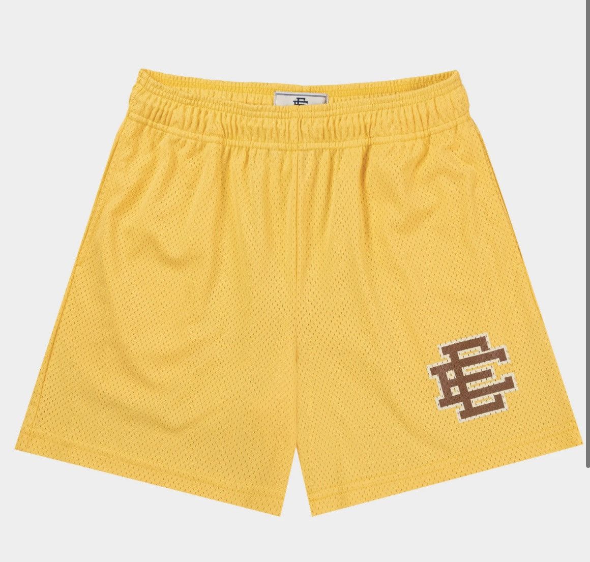 Eric Emanuel Eric Emanuel cornsilk yellow w brown EE shorts medium Size US 30 / EU 46 - 1 Thumbnail