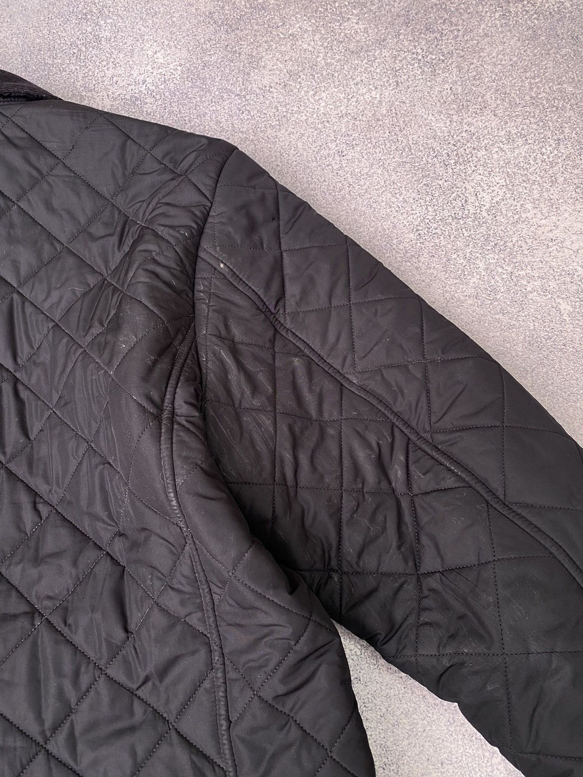 Barbour × Vintage Vintage Barbour Quilted Black Jacket Size US L / EU 52-54 / 3 - 20 Thumbnail
