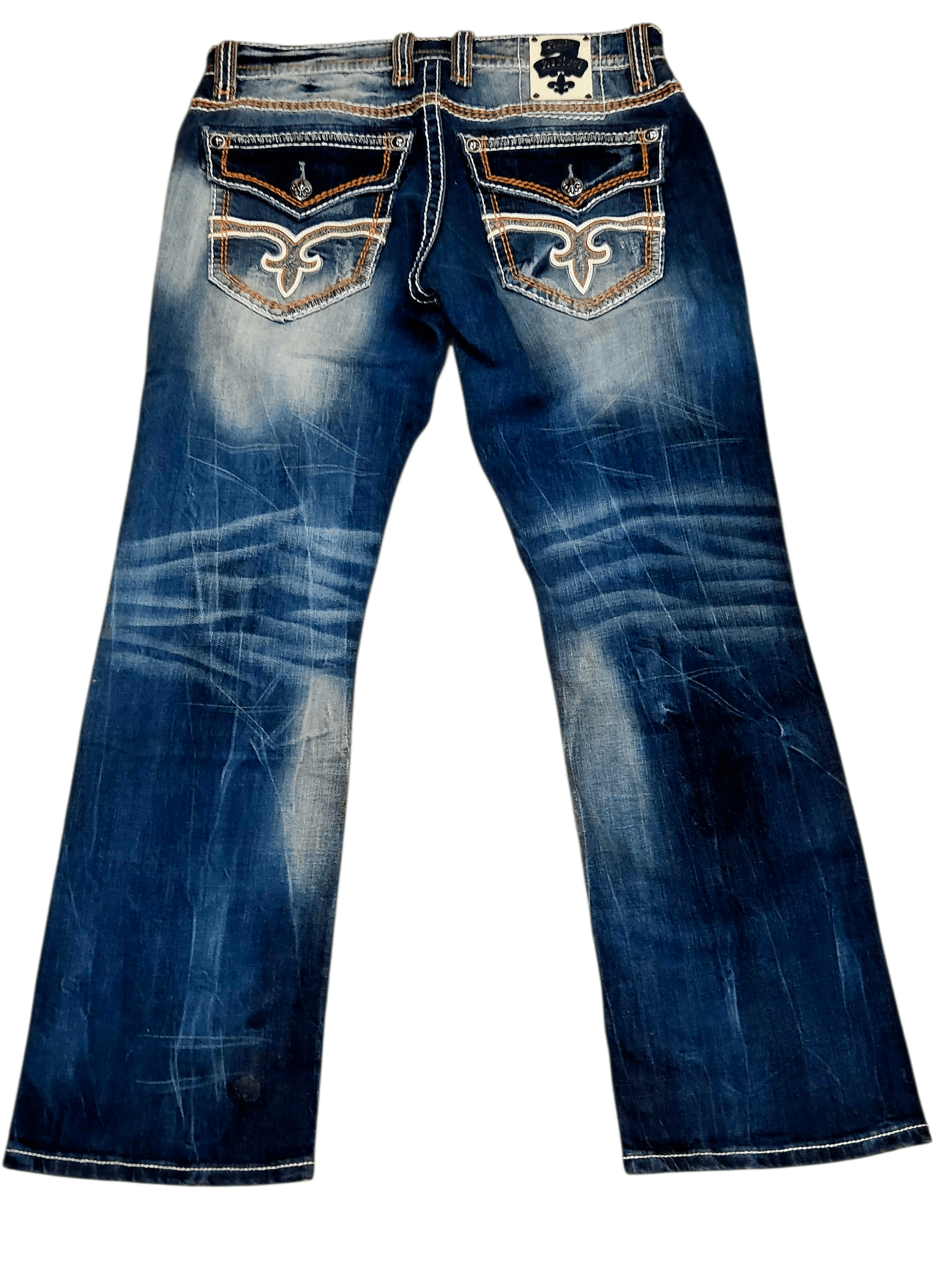 Rock Revival Rock Revival straight-cut Jeans denim "Marlin" Size US 36 / EU 52 - 9 Thumbnail