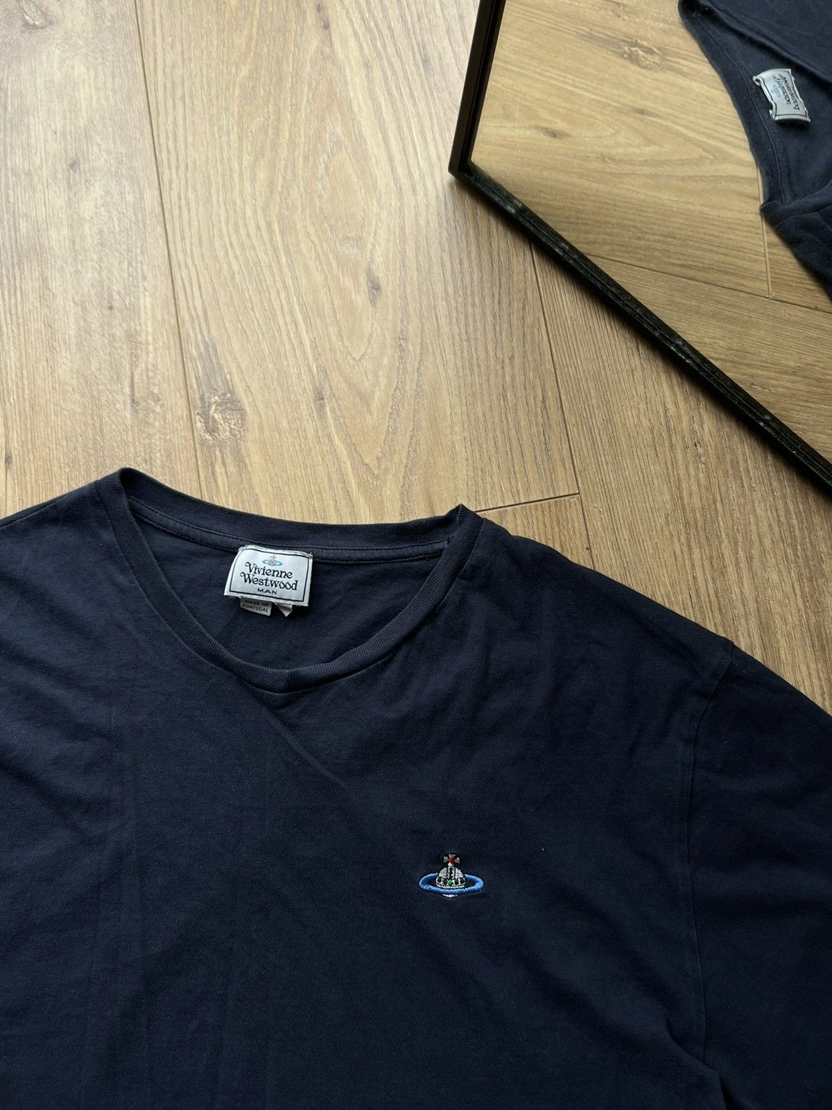 Vivienne Westwood 00’s VIVIENNE WESTWOOD RARE SMALL LOGO TEE Y2K Size US XL / EU 56 / 4 - 2 Thumbnail