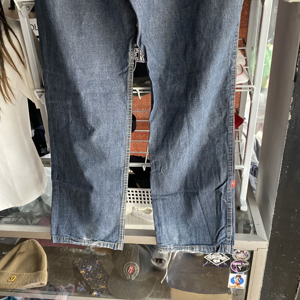 Gotcha SALES🔥Vintage Gotcha Washed Blue Loose 950 Rinse Jeans Pants Size US 36 / EU 52 - 4 Thumbnail