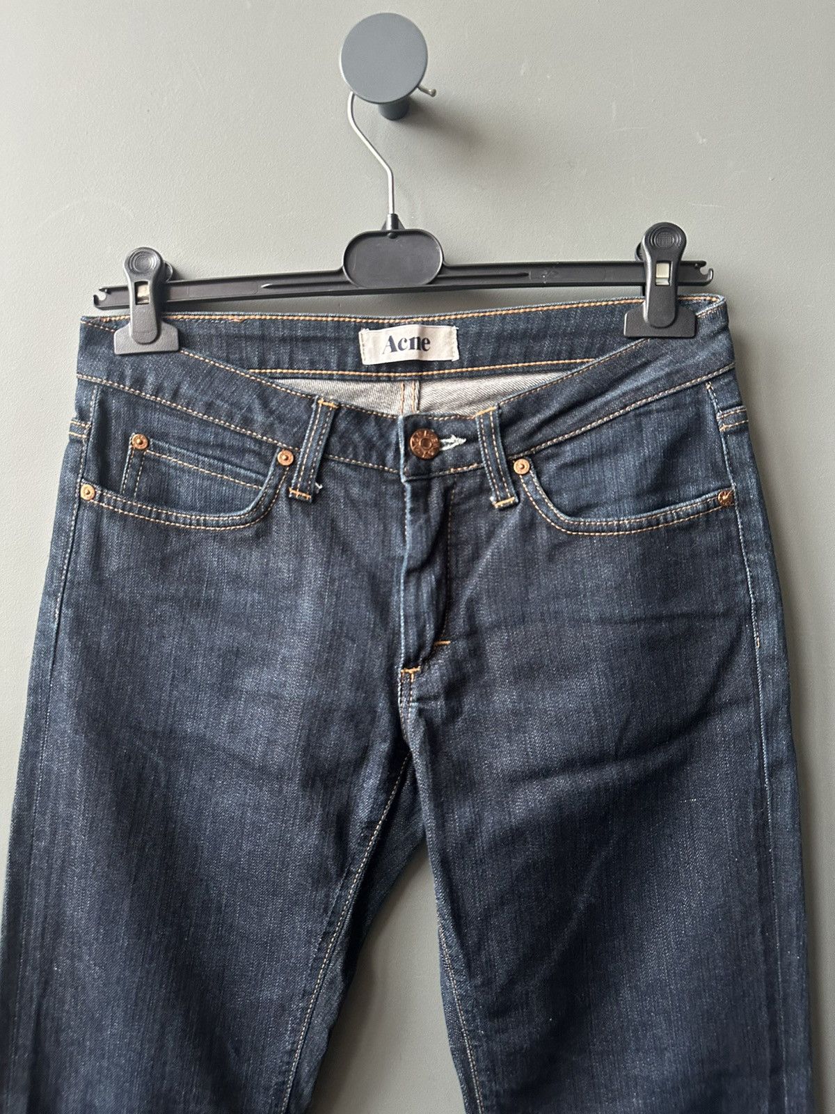 Acne Studios Acne Hep Raw Jeans Size 29/32 Size 29" - 2 Thumbnail