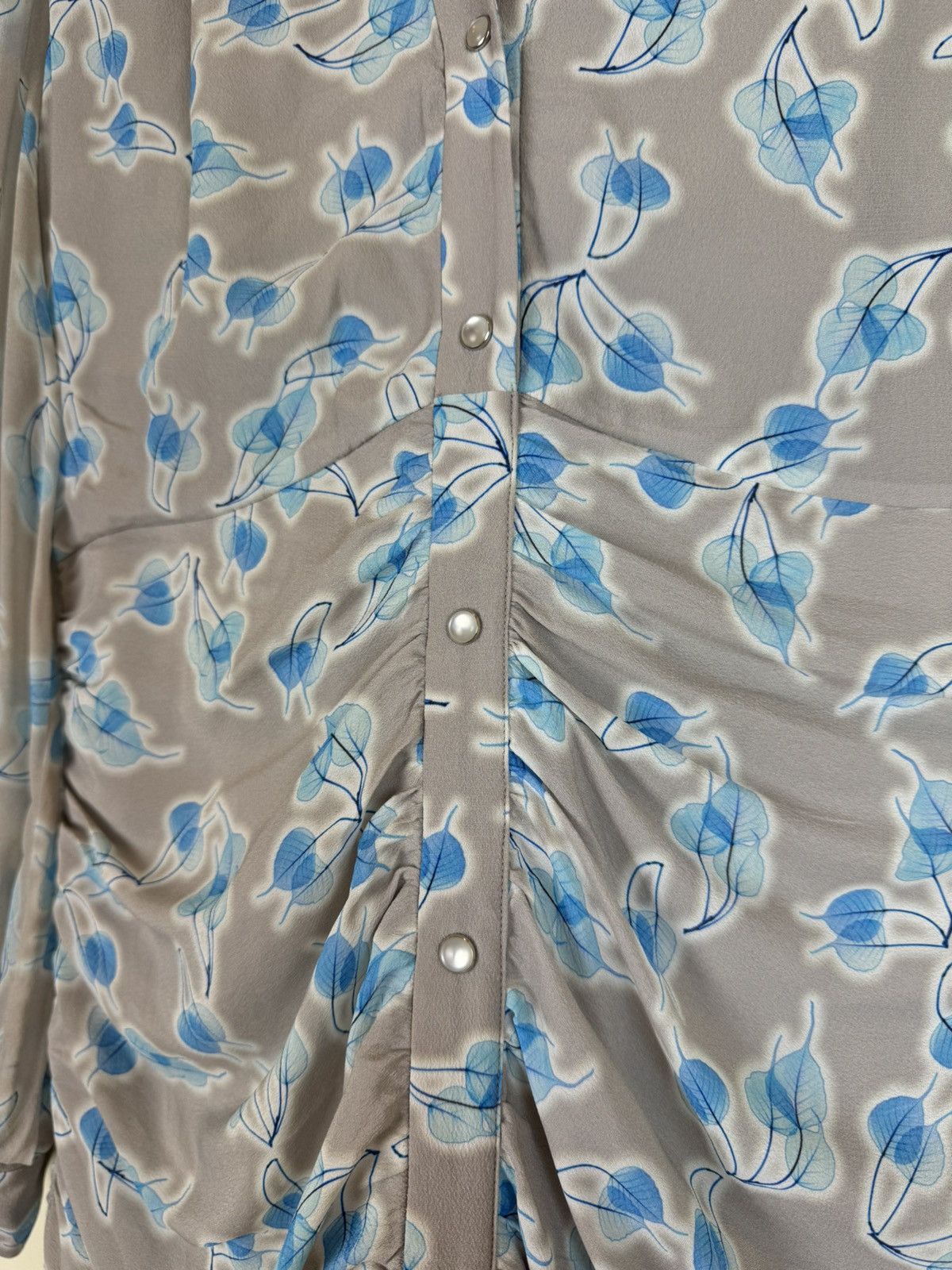 DOROTHEE SCHUMACHER Dorothee Schumacher silk leaves floral maxi dress gown L Size L / US 10 / IT 46 - 10 Thumbnail