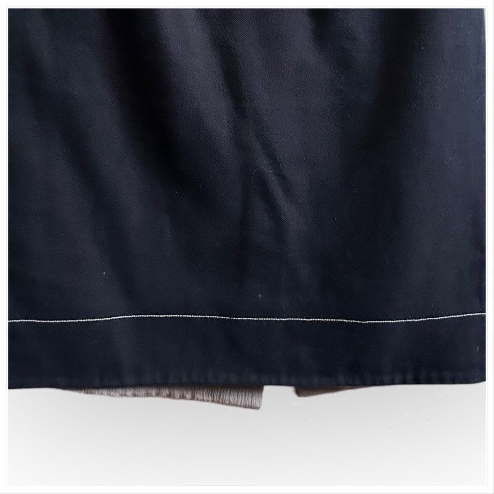 Prada Vintage Prada Pencil Skirt, Navy, Size 46 Italy, 2001 S/S Size 32" / US 10 / IT 46 - 7 Thumbnail
