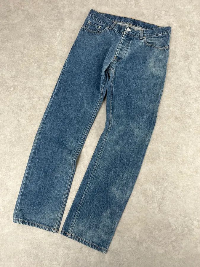 Helmut Lang Helmut Lang Classic Blue Denim Jeans Size US 32 / EU 48 - 5 Thumbnail