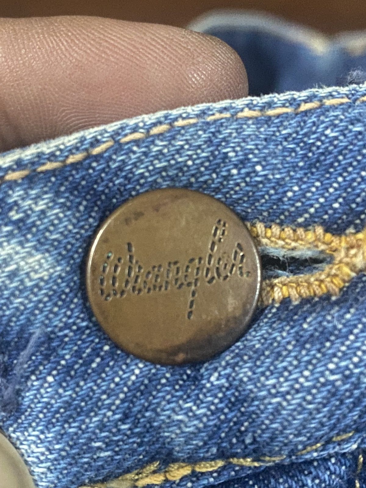 Vintage Vintage 40s 50’s Wrangler distressed rework Denim Pants Size US 28 / EU 44 - 7 Thumbnail