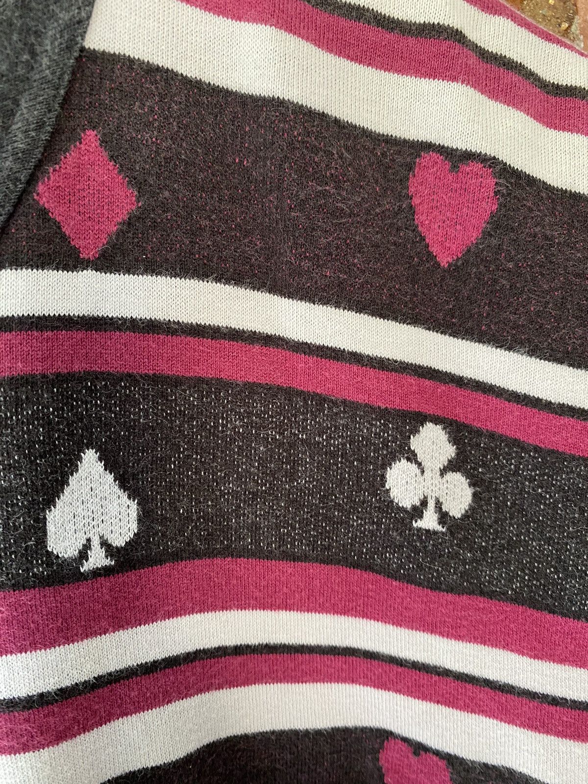 Dry Bones 1990s Dry Bones Jacquard deck of cards tee Size US M / EU 48-50 / 2 - 8 Thumbnail