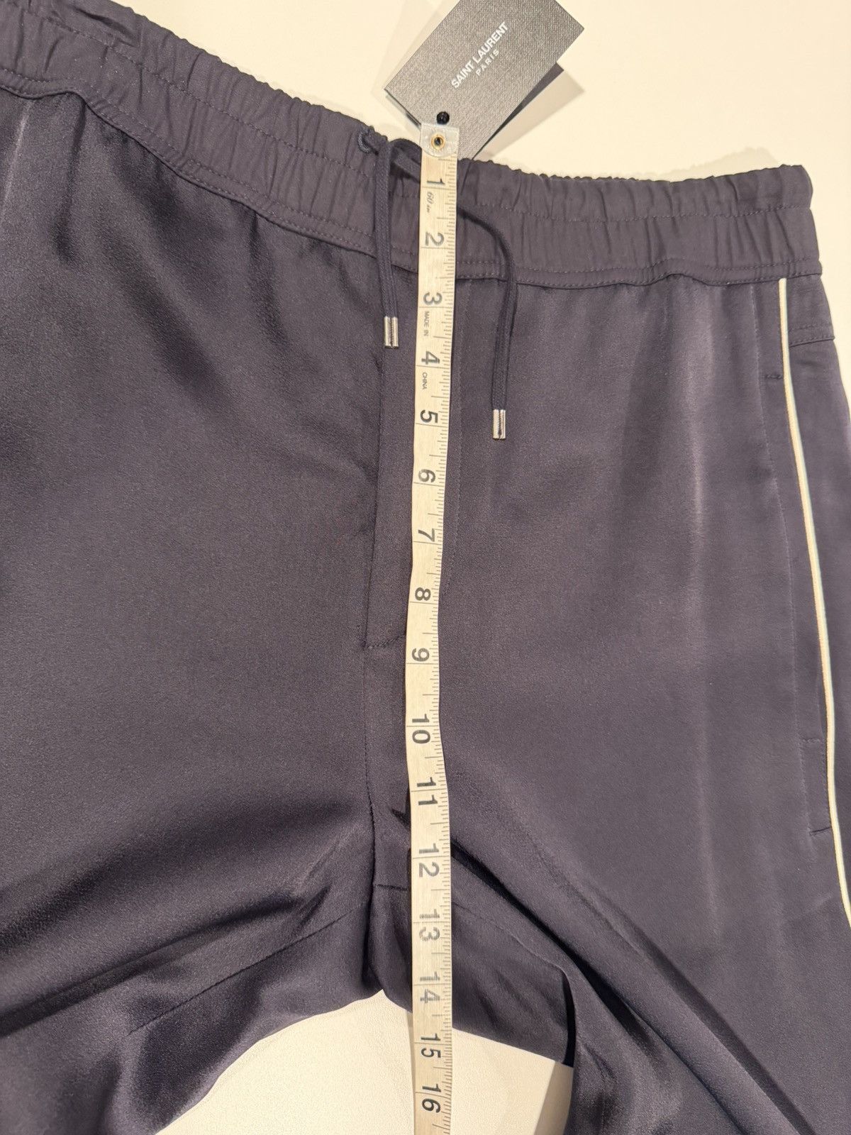Saint Laurent Paris Saint laurent mens satin joggers. 46/M. $1360 Size US 34 / EU 50 - 10 Thumbnail