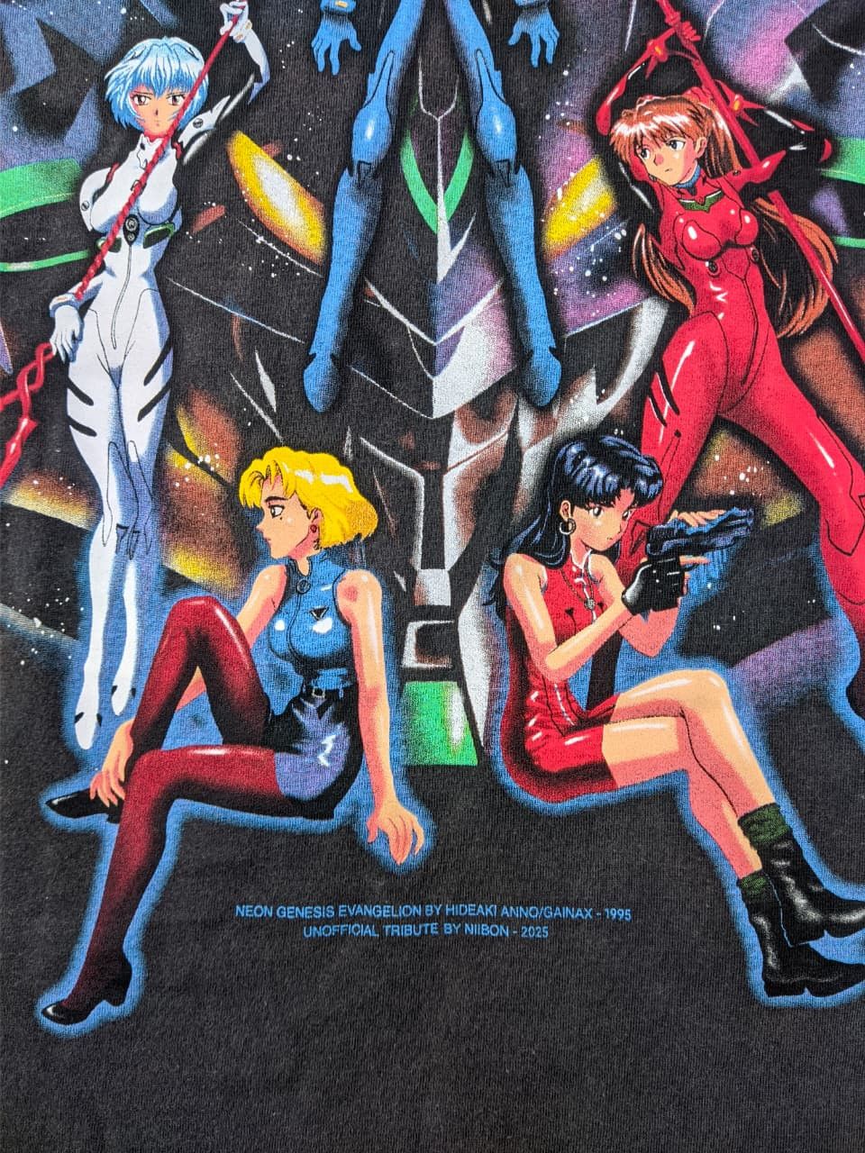 Ripple Junction Rare! Neon Genesis Evangelion Anime Limited Tees Size US L / EU 52-54 / 3 - 4 Thumbnail