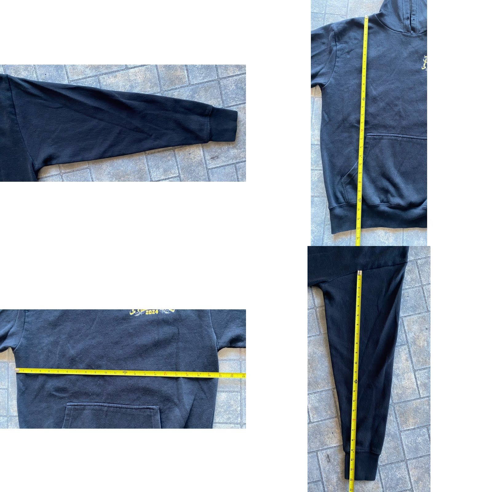Vintage Lowrider Hoodie Car Show Black Pullover M Men’s Medium Size US M / EU 48-50 / 2 - 8 Thumbnail