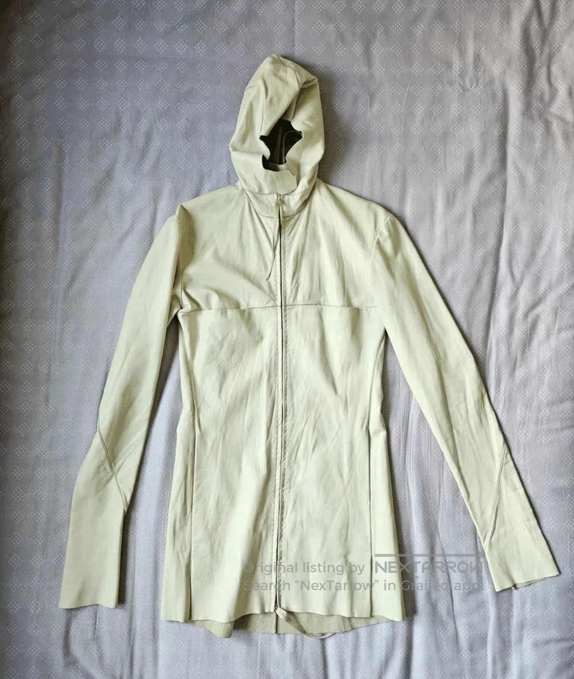 Ma+ Sz 44 Maurizio Amadei Ma+ Leather Hood Jacket. Size US S / EU 44-46 / 1 - 3 Thumbnail