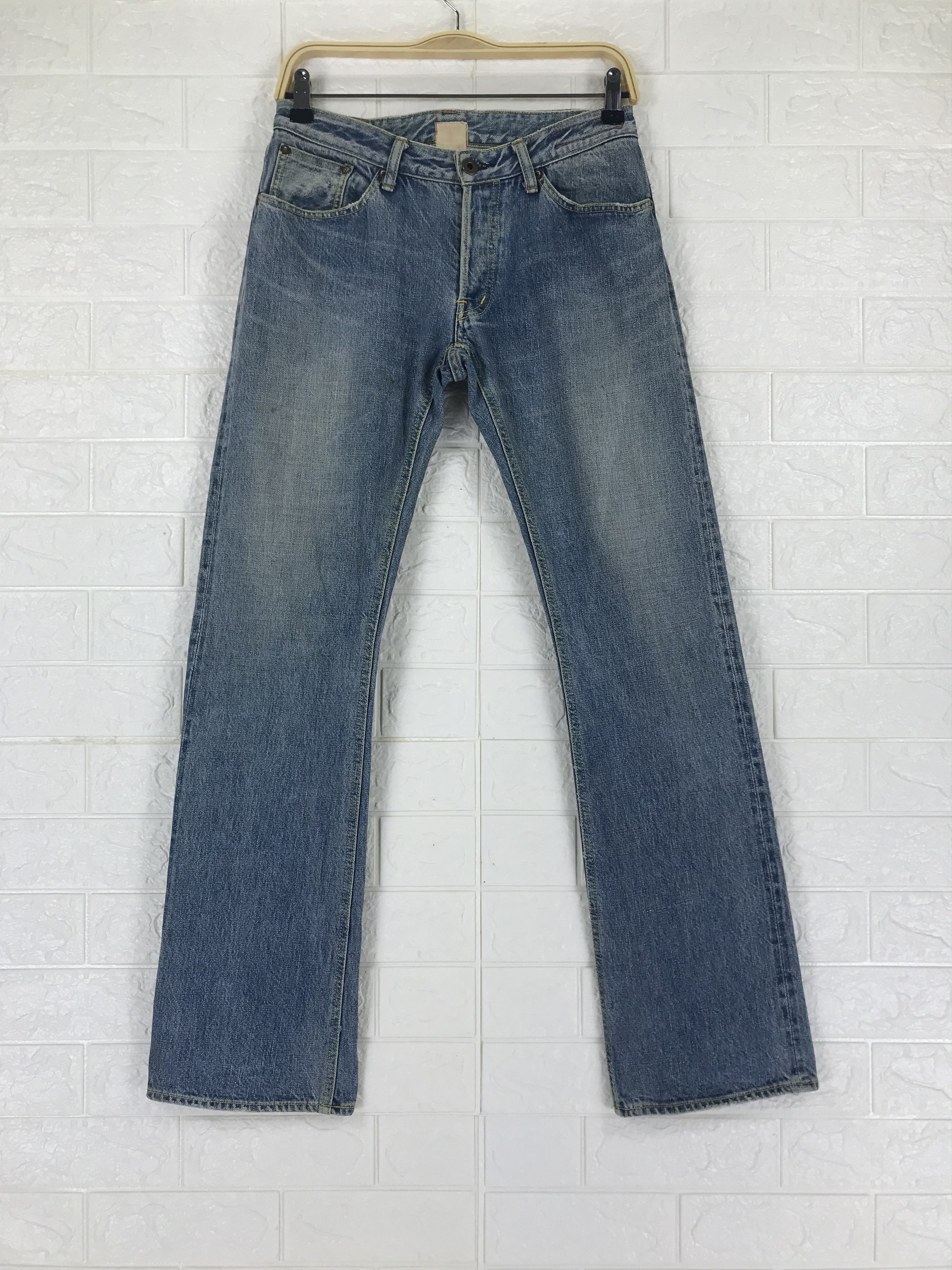 Hiroshi Kato Vintage Kato By Hiroshi Kato Selvedge Jeans Red Line Denim Size US 29 - 2 Thumbnail