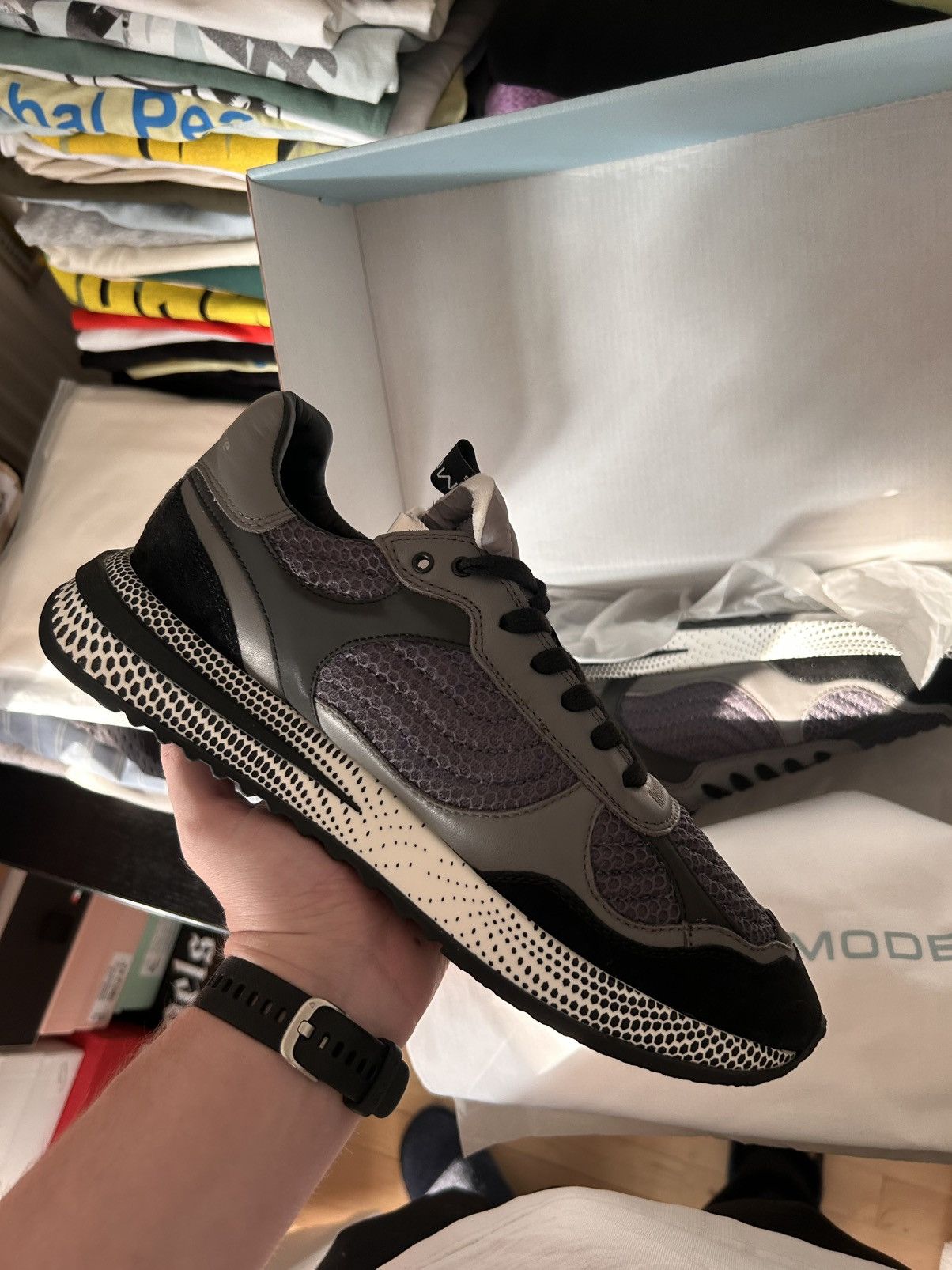 Philippe Model Olympique Sneakers Size US 10 / EU 43 - 1 Thumbnail