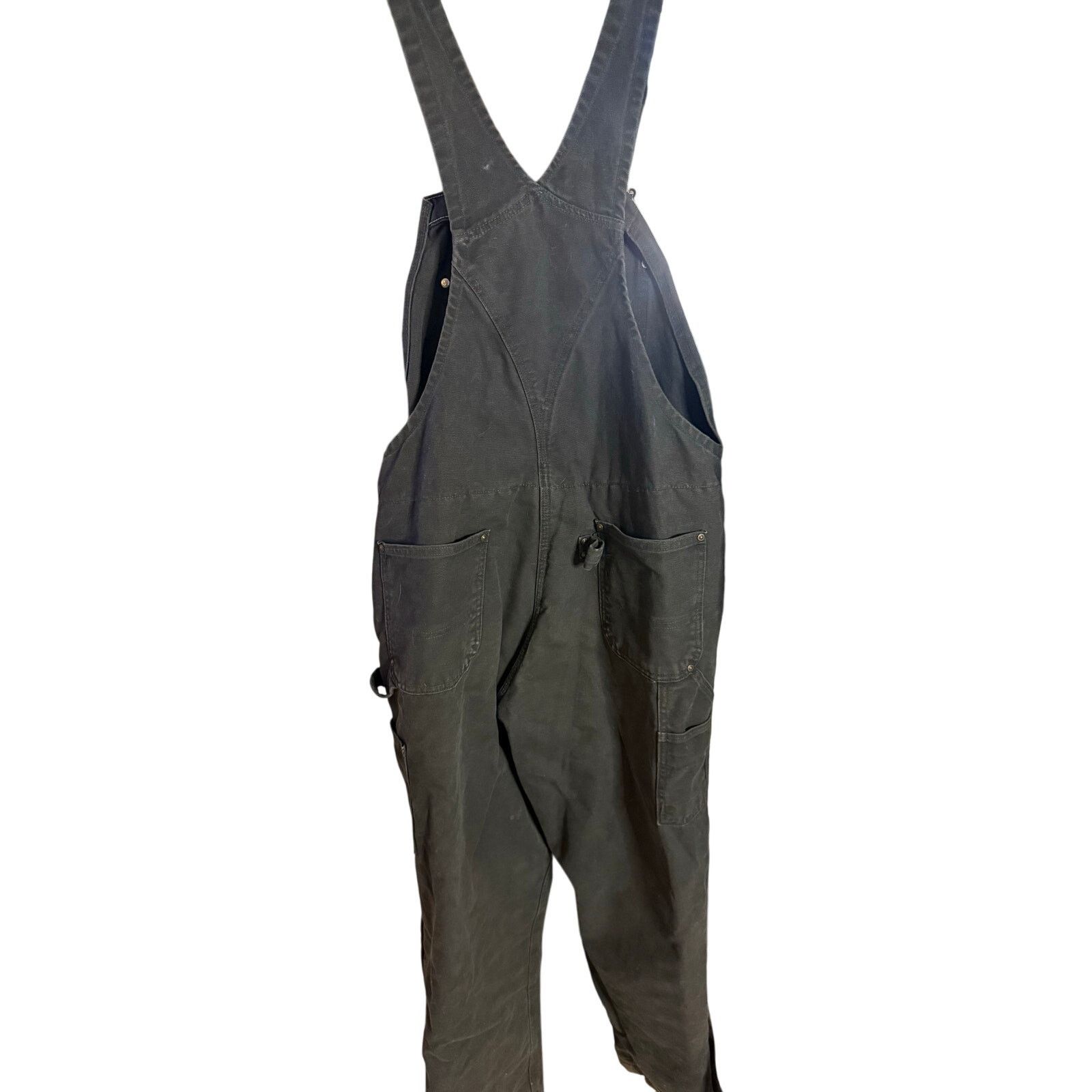 Carhartt Carhartt Black Double Knee Overalls Size US 38 / EU 54 - 4 Thumbnail