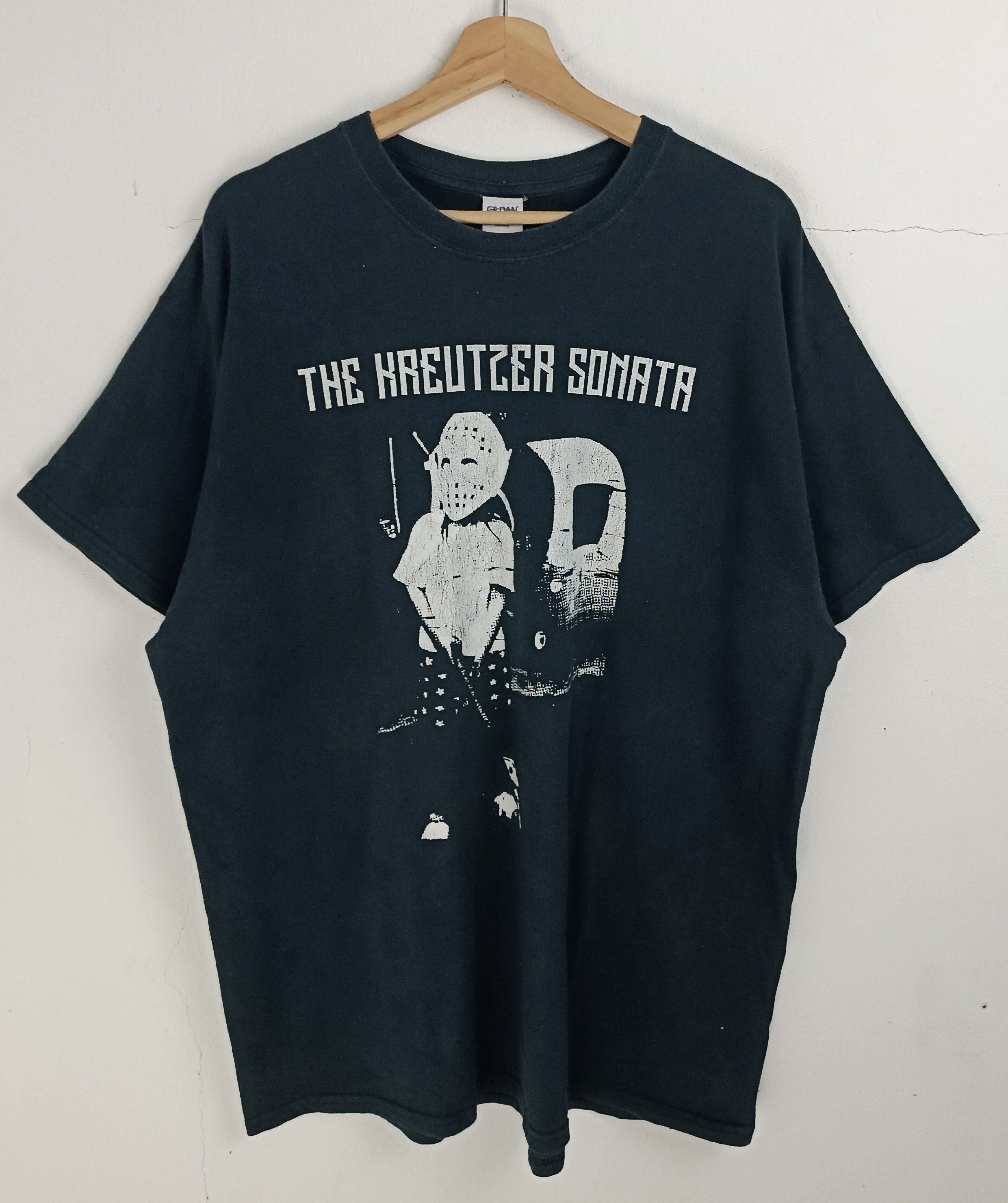 Band Tees VINTAGE 2015 THE KREUTZER SONATA FIGHT SONG HARDCORE PUNK Size US XL / EU 56 / 4 - 3 Thumbnail