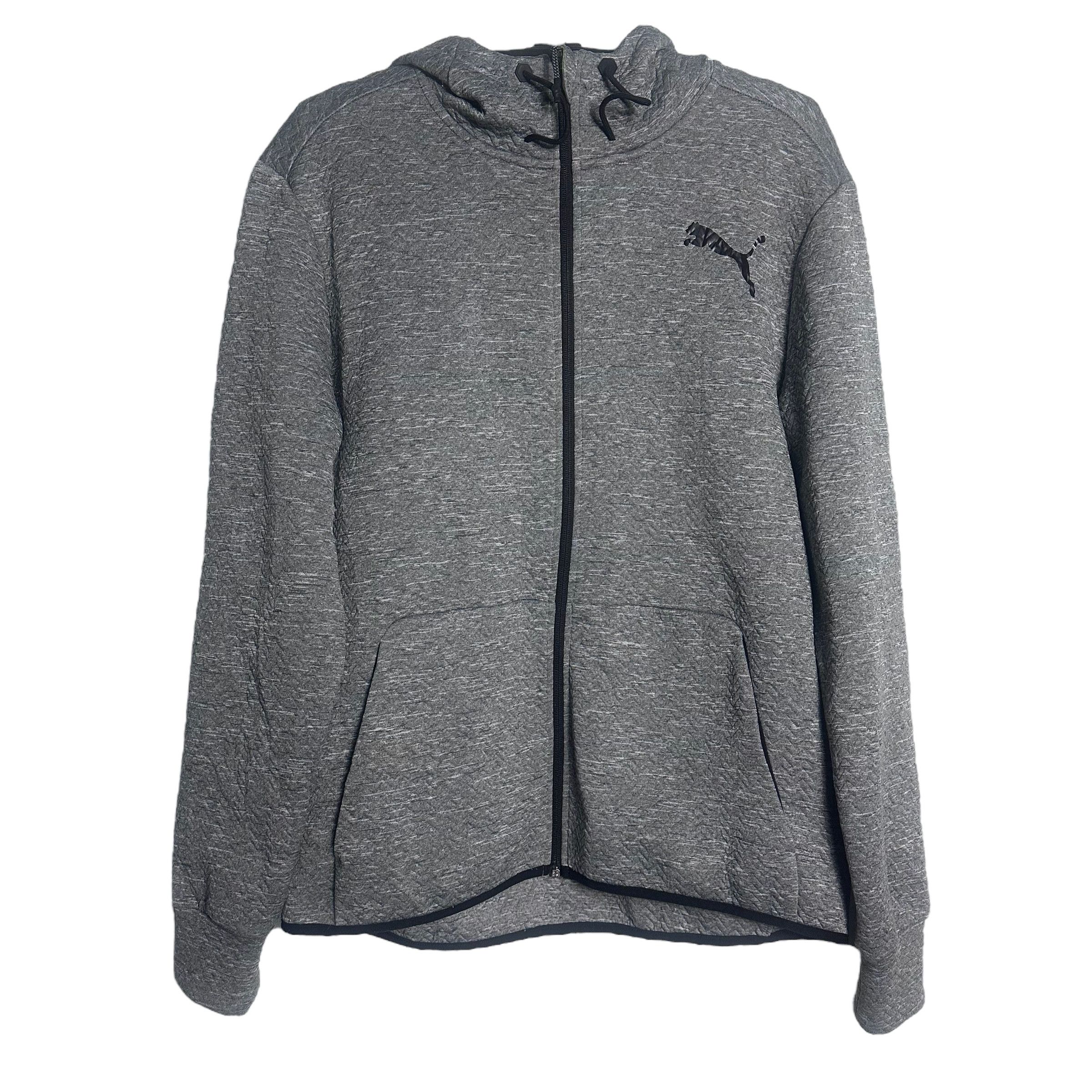 Puma 🔥RARE🔥Puma Full Zipper Hoodie Sweater Size US L / EU 52-54 / 3 - 1 Thumbnail