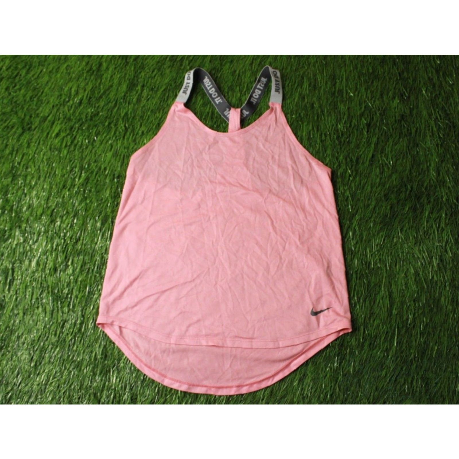 Nike NIKE Shirt Vest Women XS S Pink Running Training Sleeveless Jersey 50 cm 42 cm Short Size S / US 4 / IT 40 - 2 Thumbnail