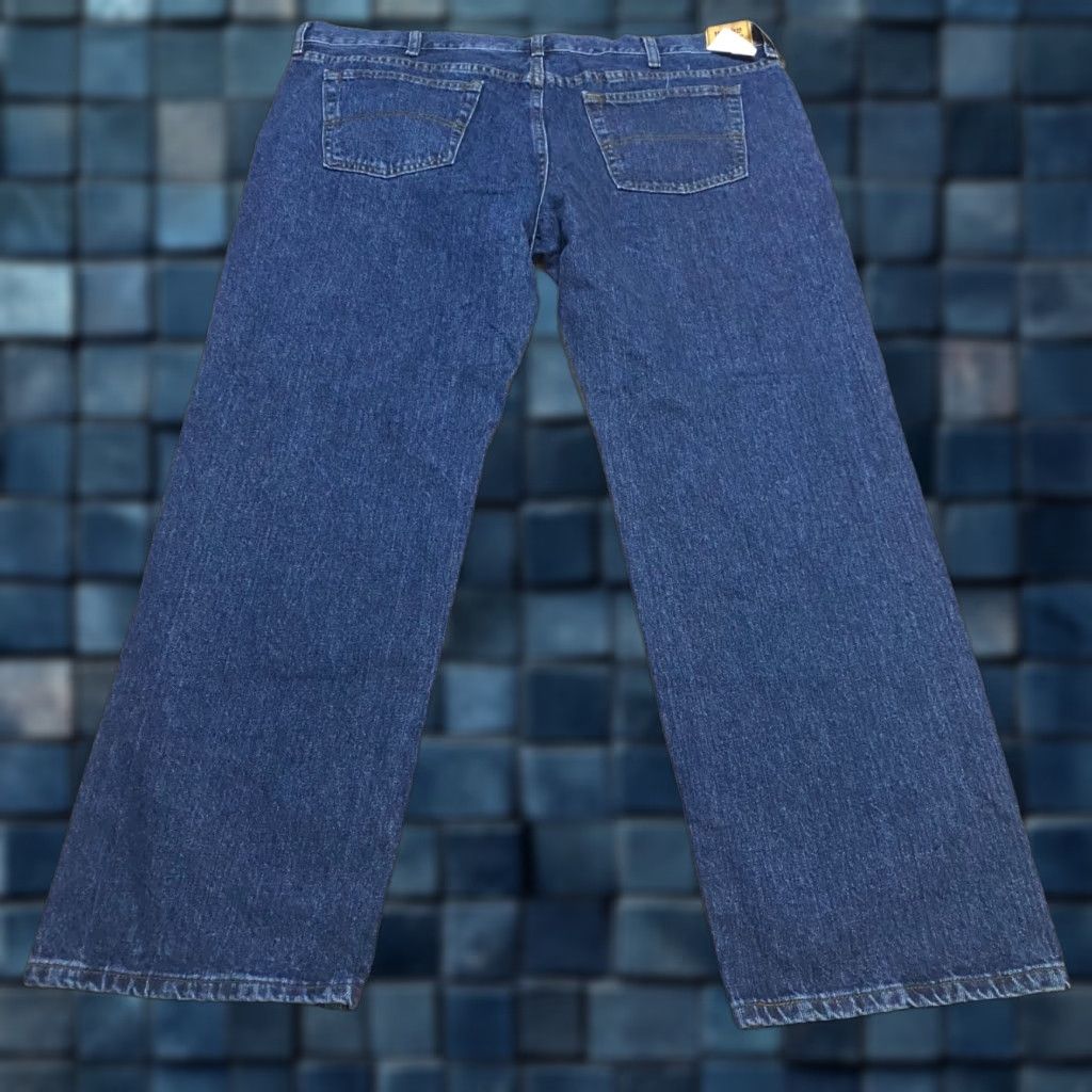 Vintage NWT Urban Pipeline Jeans Blue Denim Dark Wash Straight Mid Rise 40x29 5-Pocket Design Regular Mens Size US 40 / EU 56 - 1 Thumbnail
