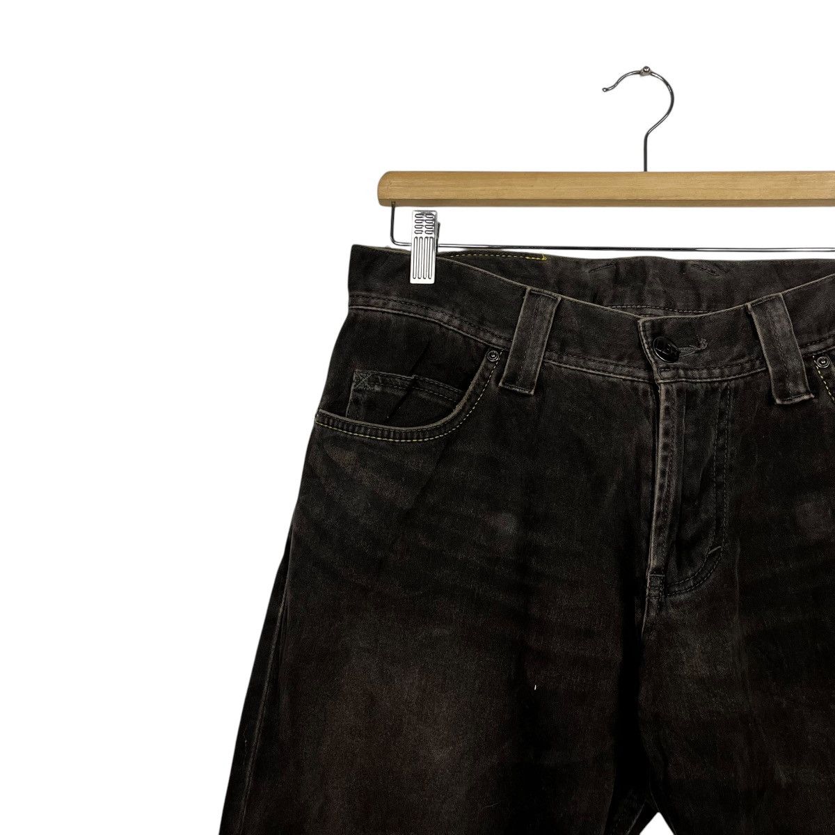 Lee Vintage Lee Superblack Denim Jeans Size US 32 / EU 48 - 6 Thumbnail