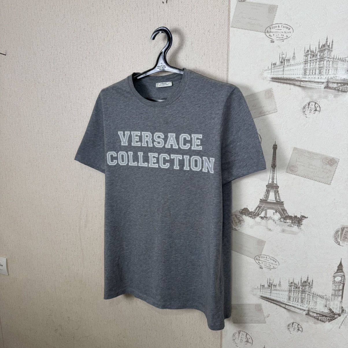 Versace Versace Collection T shirt College Grey Luxury Sz L Size US L / EU 52-54 / 3 - 3 Thumbnail