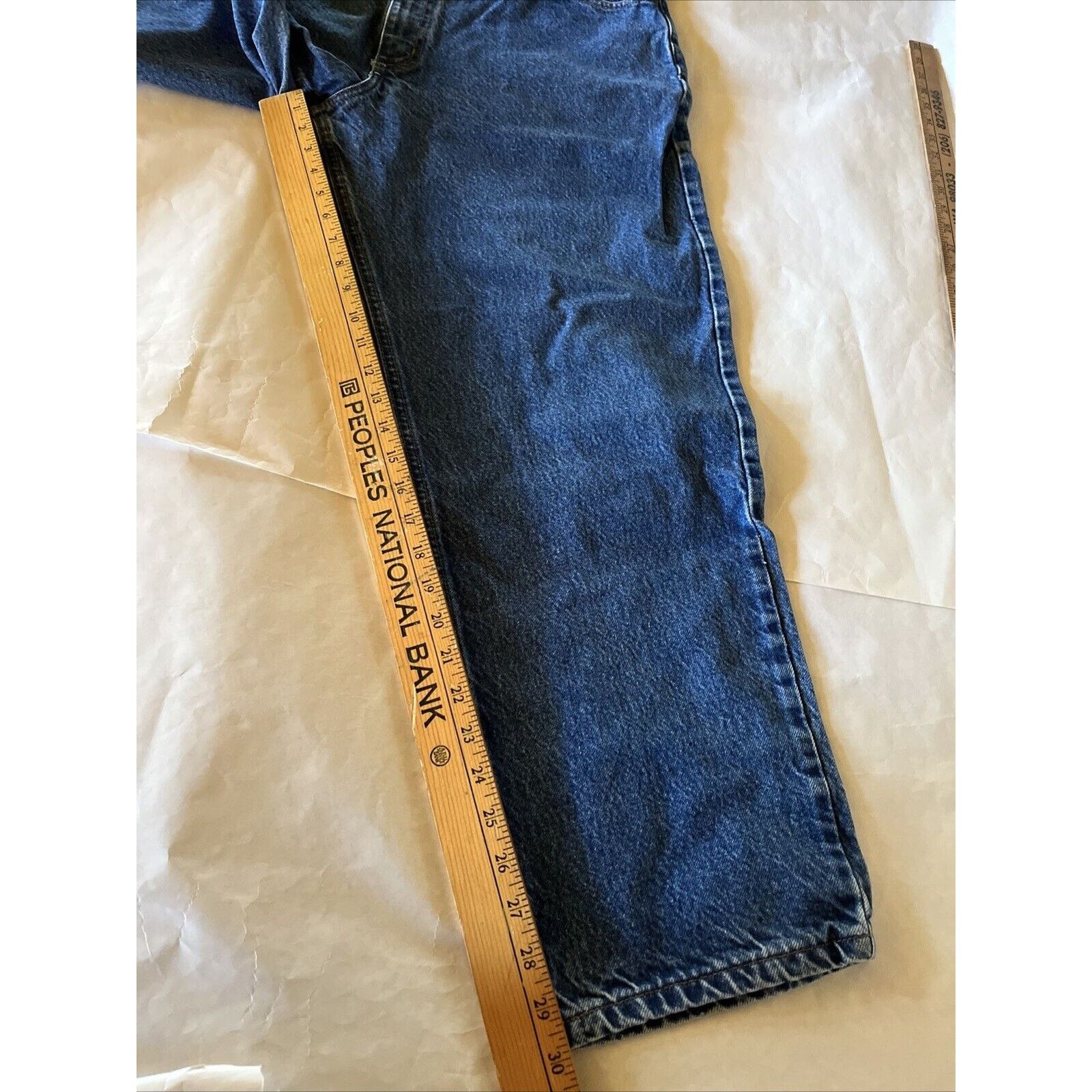 Carhartt Carhartt Jeans Men’s 38x30 Relaxed Fit Denim Blue Dark Wash Size US 38 / EU 54 - 7 Thumbnail