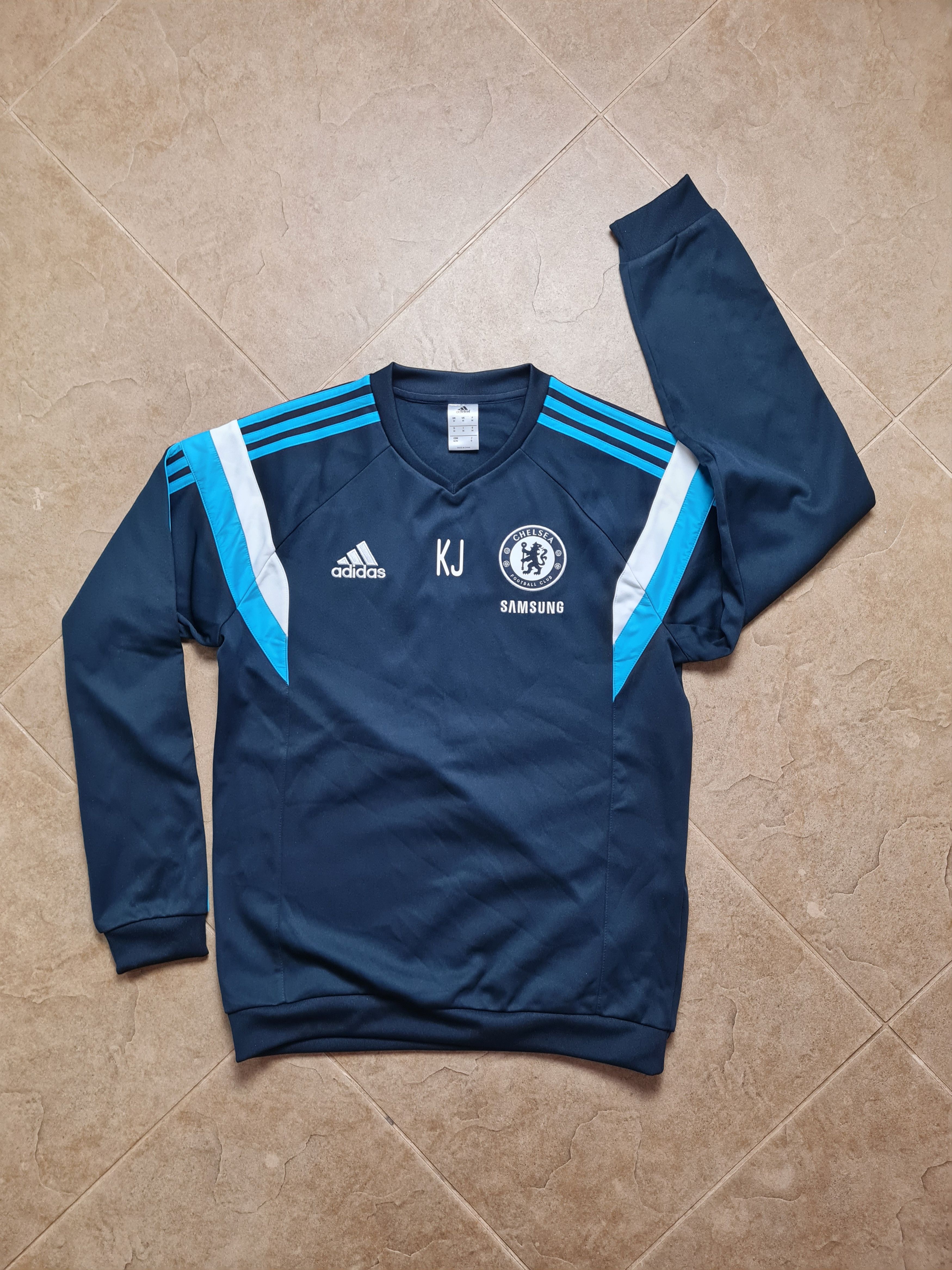 Adidas Sweatshirt Chelsea FC 2014/15 Adidas Big Logo Training Shirt Size US M / EU 48-50 / 2 - 20 Thumbnail