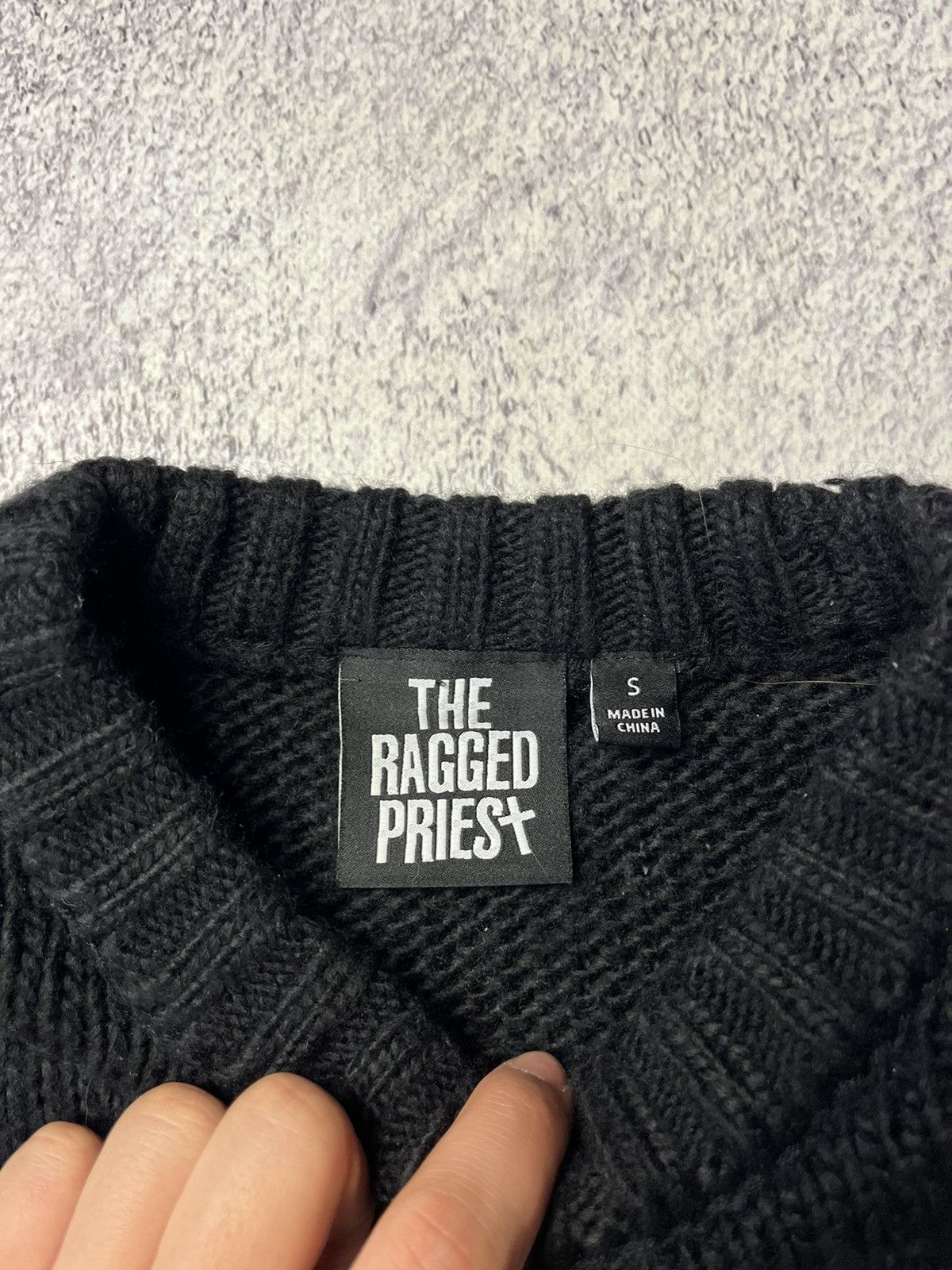 The Ragged Priest Y2K The Ragged Priest Skeleton Hype Sweater Knitted 90s Size US L / EU 52-54 / 3 - 14 Thumbnail