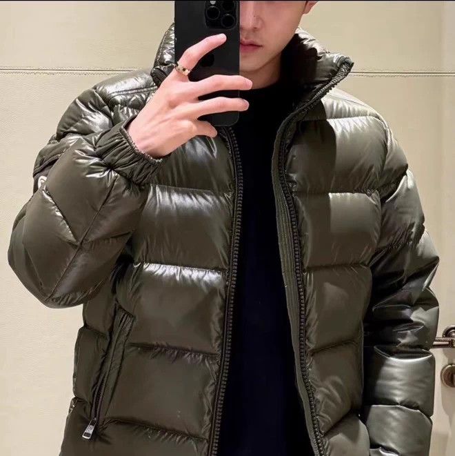Moncler Moncler Maya military green down jacket Size S / US 4 / IT 40 - 9 Thumbnail