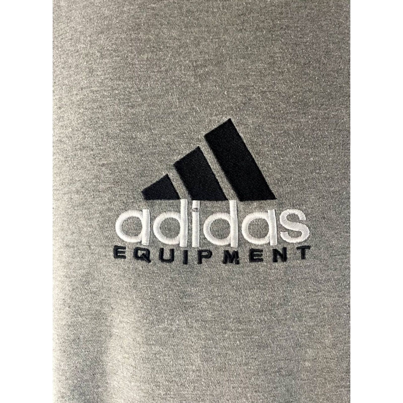 Adidas Adidas Sweatshirt Mens Cotton Crew Neck Gray Long Sleeve M 中 Size US M / EU 48-50 / 2 - 4 Thumbnail
