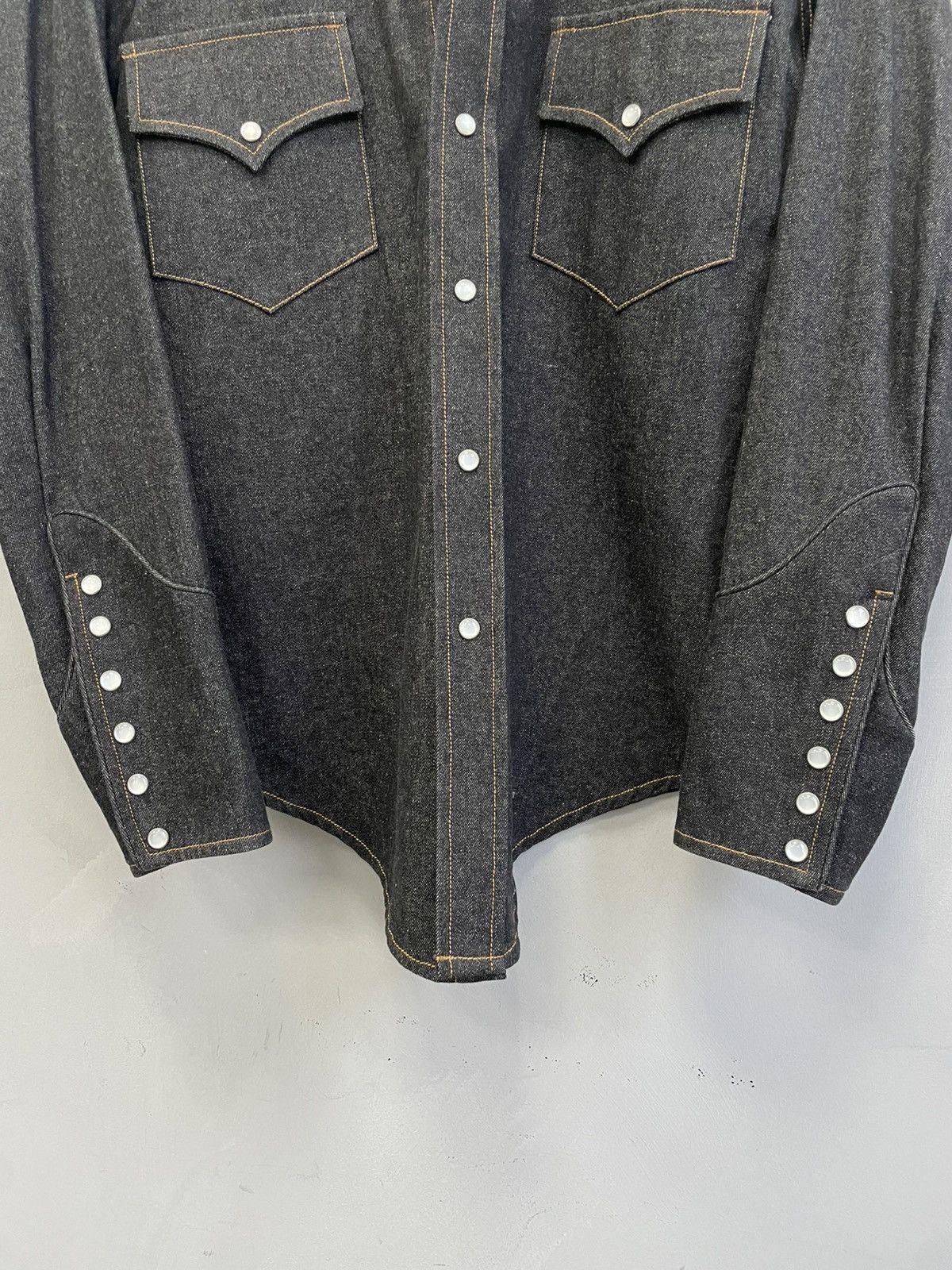 Western Rise Cad Zoots vintage denim shirt western style hype 90s Size US S / EU 44-46 / 1 - 3 Thumbnail