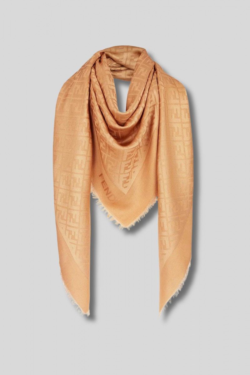 Fendi o1loc1c0824 Size: OS / Scarf in Brown Size ONE SIZE - 1 Preview
