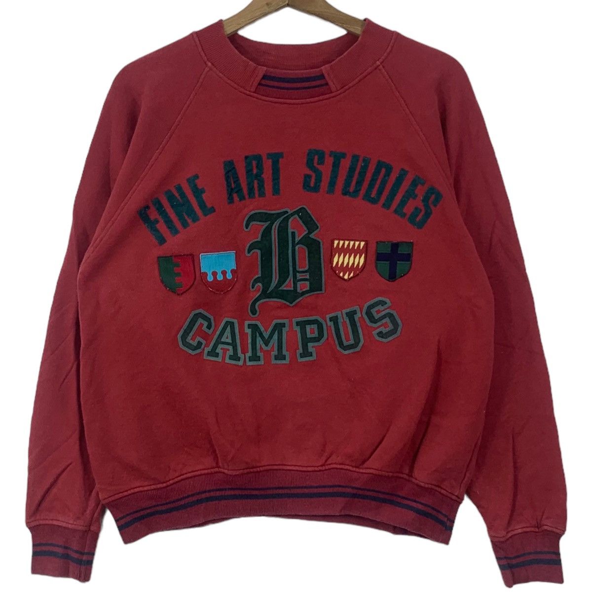 Vintage UNITED BENNETON Fine Art Studies Campus Sweatshirt