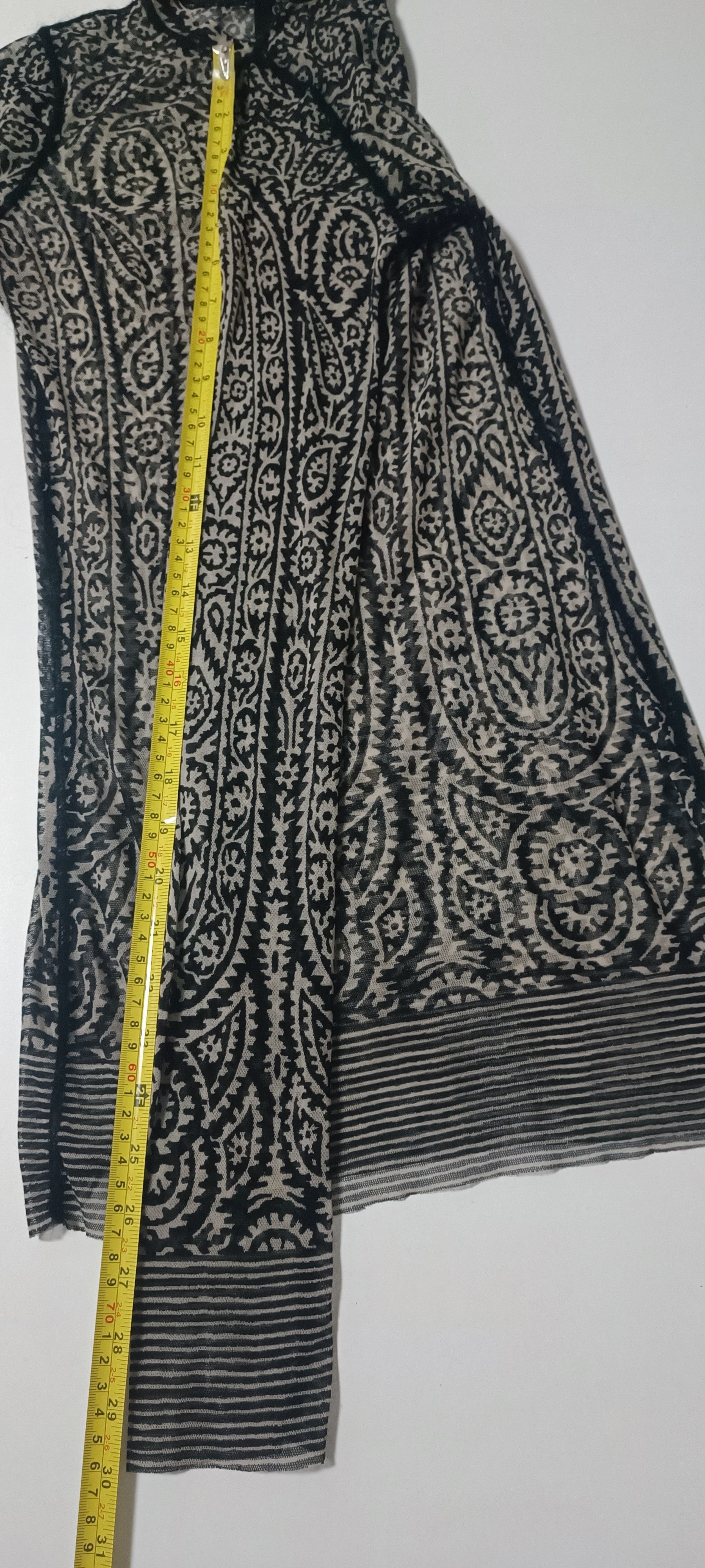 Jean Paul Gaultier 90's - Floral and paisley motifs mesh top Size M / US 6-8 / IT 42-44 - 25 Thumbnail