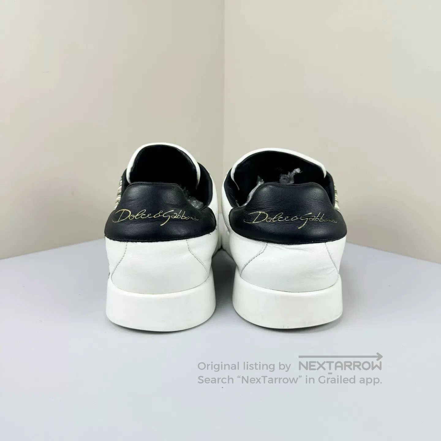 Dolce & Gabbana Dolce&Gabbana Crown Print Sneakers. Size US 9 / EU 42 - 3 Thumbnail