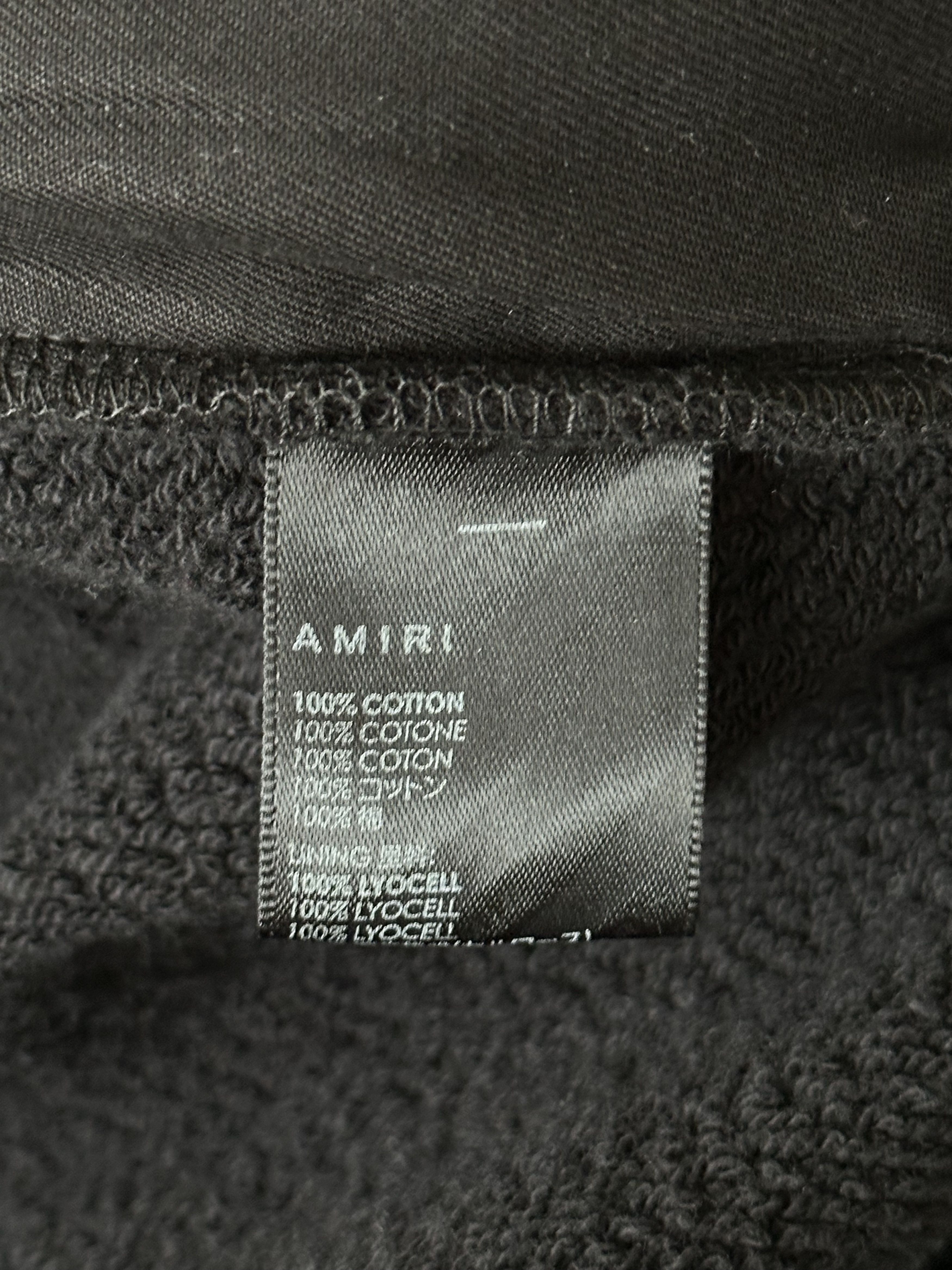 Amiri Amiri Wes Lang Black & Red Solar Kings Logo Sweatpants Size US 30 / EU 46 - 4 Thumbnail