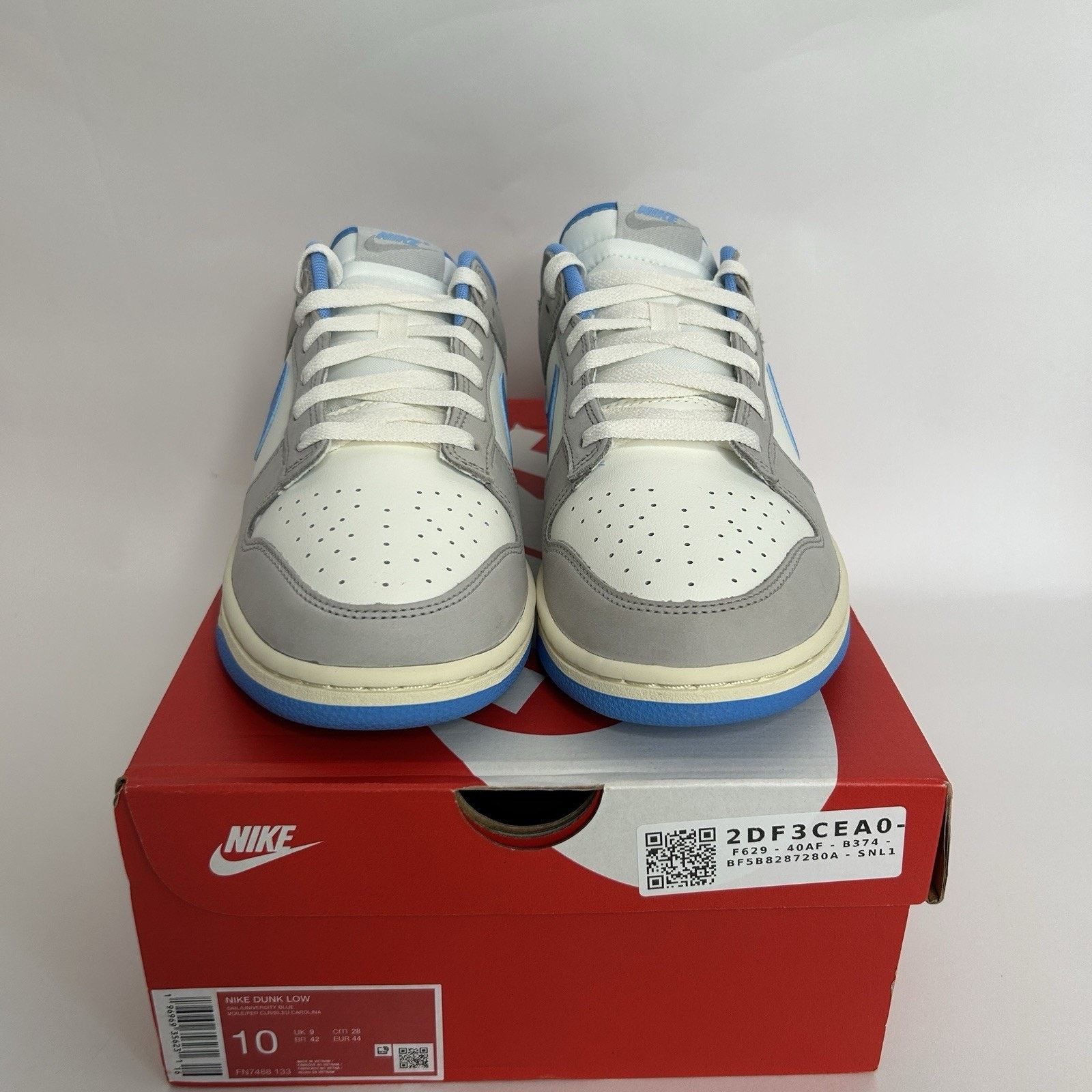 Nike Nike Dunk Low Athletic Department ”University Blue” Size US 10 / EU 43 - 2 Thumbnail