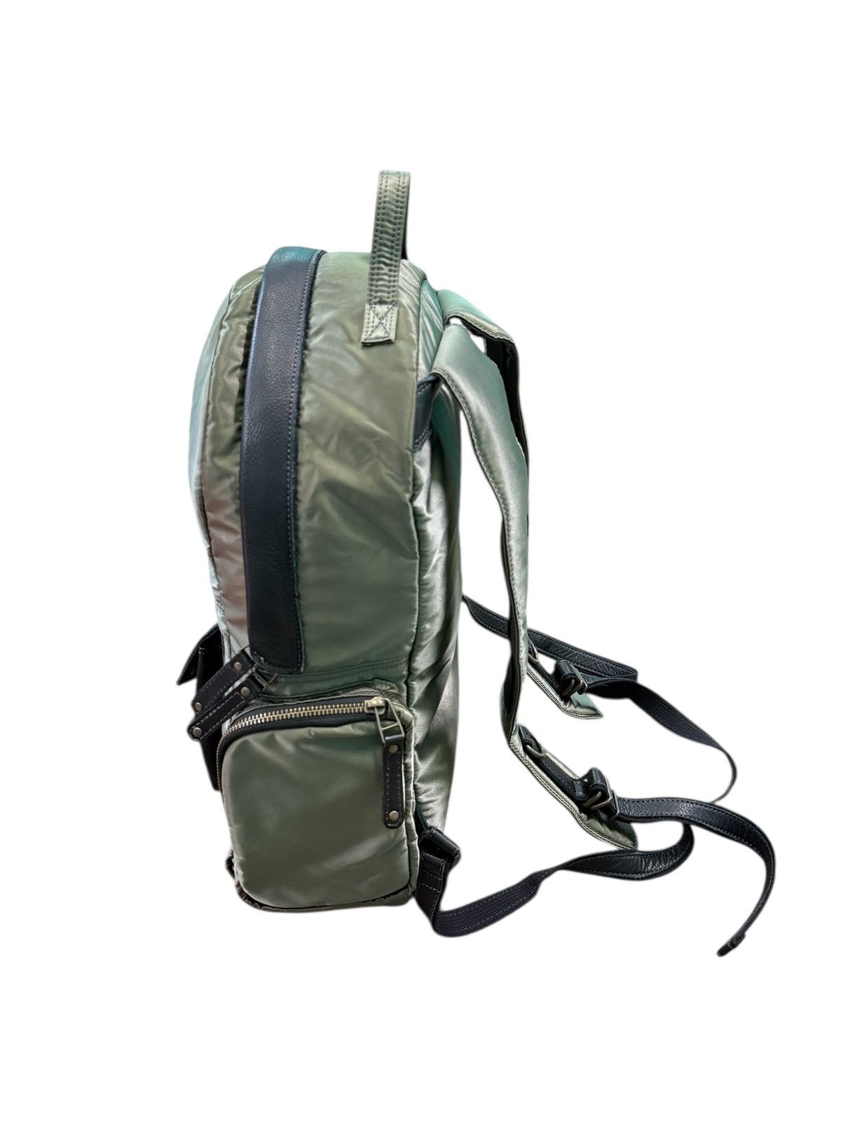Japanese Brand RARE JYO ARVINISTA NYLON LEATHER BACKPACK Size ONE SIZE - 6 Thumbnail