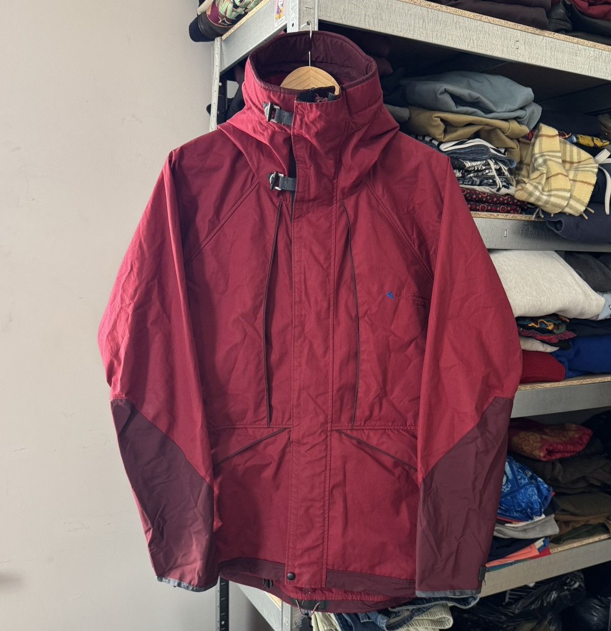 Klattermusen × Vintage Klattermusen vintage windbreaker light ski jacket hooded Size US M / EU 48-50 / 2 - 24 Thumbnail