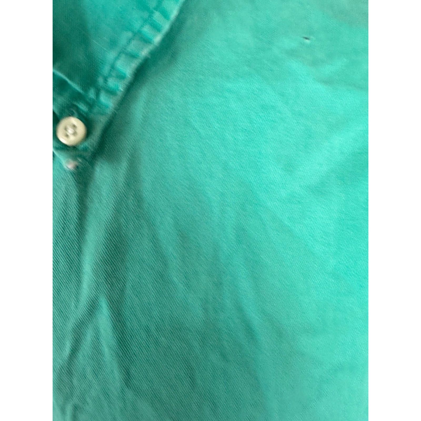 Ralph Lauren VINTAGE Ralph Lauren Shirt Mens 2XL Oversize Frays Holes Grunge Distressed Green Shirt Mens 2XL Oversize Grunge Distressed Green Size US XXL / EU 58 / 5 - 5 Thumbnail