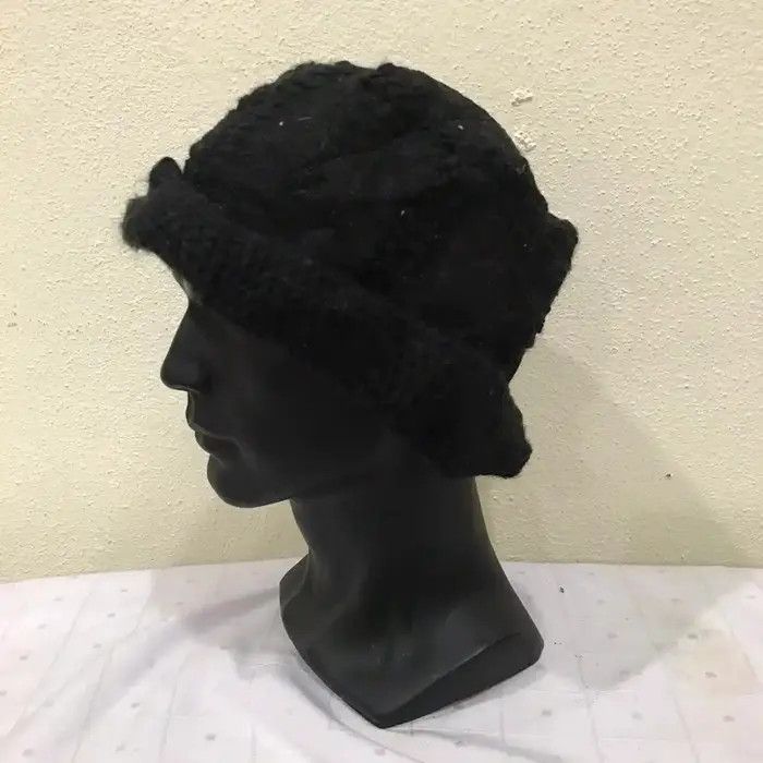 Japanese Brand Japanese Brand Plain Beanie Hat Size ONE SIZE - 2 Thumbnail