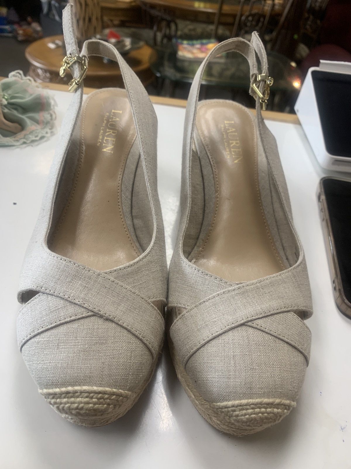 Ralph Lauren Ralph Lauren Womens Shoes size 8M Size US 8 / IT 38 - 6 Thumbnail