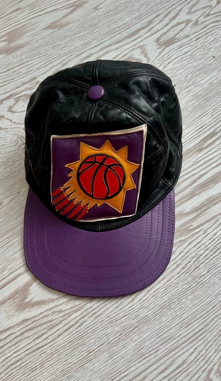 NBA × Vintage 90s VINTAGE PHOENIX SUNS LEATHER LOGO CAP Size ONE SIZE - 2 Thumbnail