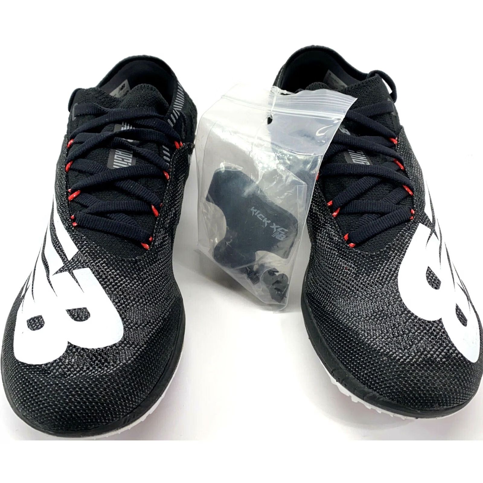 New Balance New Balance Mens Size 7 D Canvas Low Top Lace Up Running Sneaker Black/Energy Red UXC5KBW5 Size US M / EU 48-50 / 2 - 3 Thumbnail